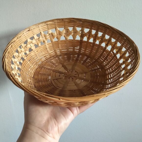 🌷Amazing Vintage Bread Basket Wedding Flower Girl's Basket Boho Seagrass Basket - Picture 5 of 15